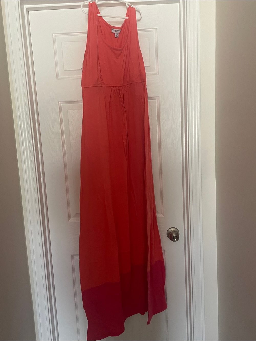 Liz Lange Maternity Coral Dress